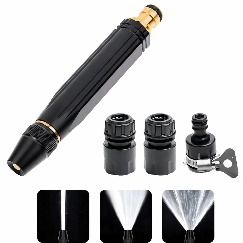 Boquilla de Alta Presión para Manguera que Multiplica la Potencia del Agua