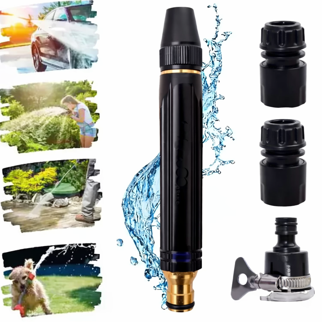 Boquilla de Alta Presión para Manguera que Multiplica la Potencia del Agua