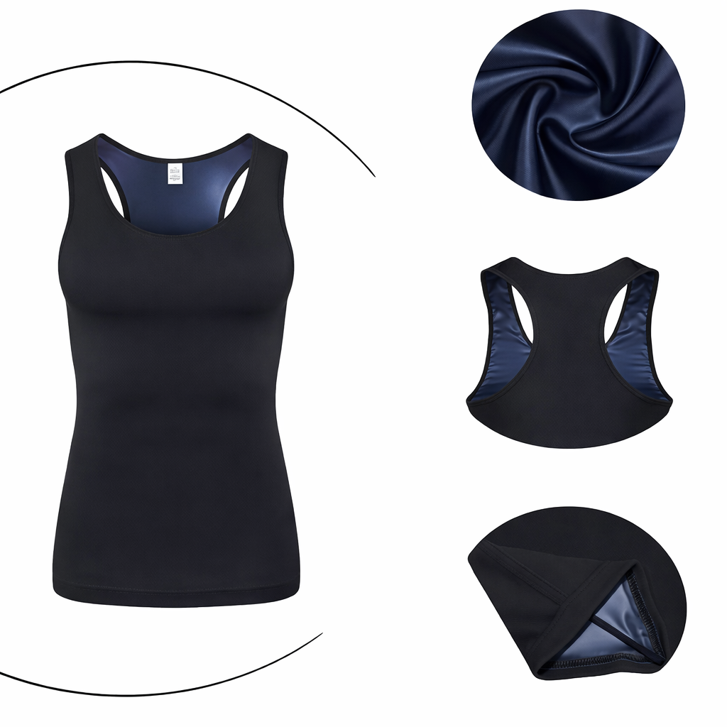 🔥 Camiseta Moldeadora Térmica SlimFit™ - Mujer