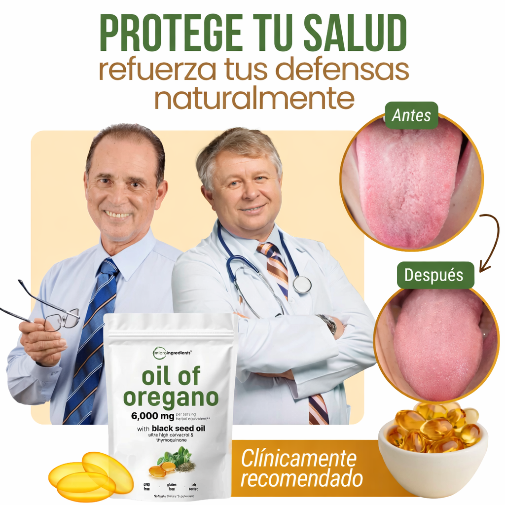 🌿Oil of Oregano con Black Seed Oil - OregaVital™